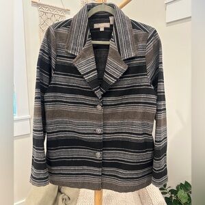 Victory Outfitters Striped Blazer Jacket Size M NWT With Pockets